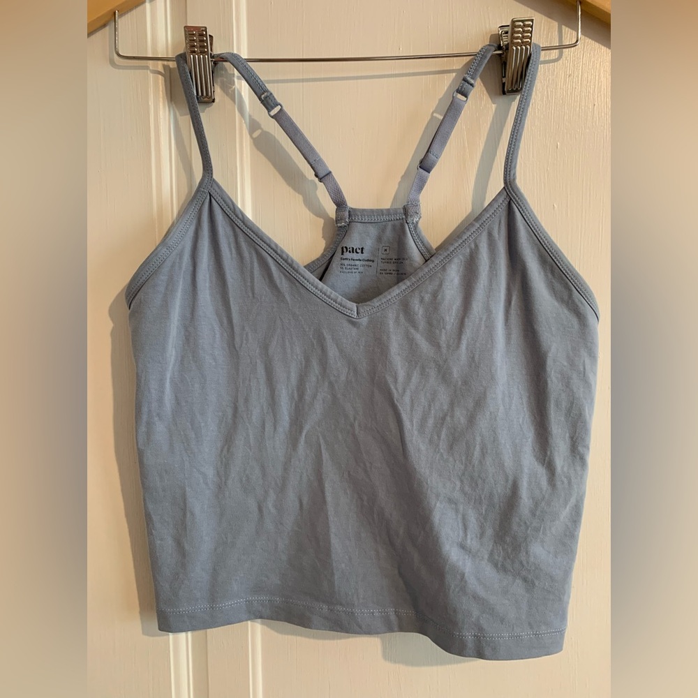 Pact Everyday Shelf Bra Cropped Camisole